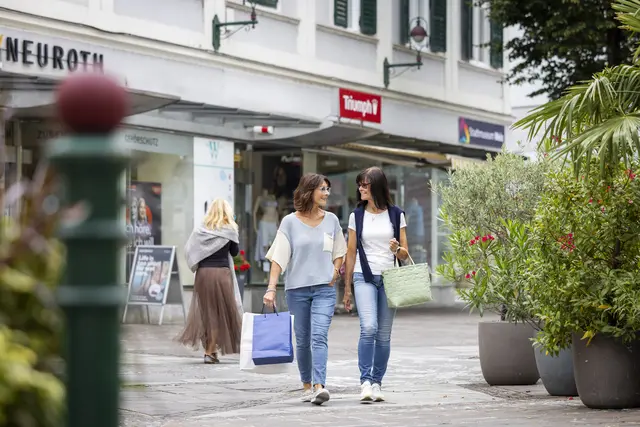 Die Innenstadt von Weiz bietet nach wie vor eine große Vielfalt an Einkaufsmöglichkeiten.  | Foto: Stadt Weiz/Eisenberger 