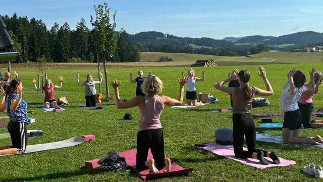 Am 31. August findet ein „Glück-und-Yoga-Brunch“ im Anahata Gutau (Erdmannsdorf 38) statt. | Foto: Theresa Dutzler