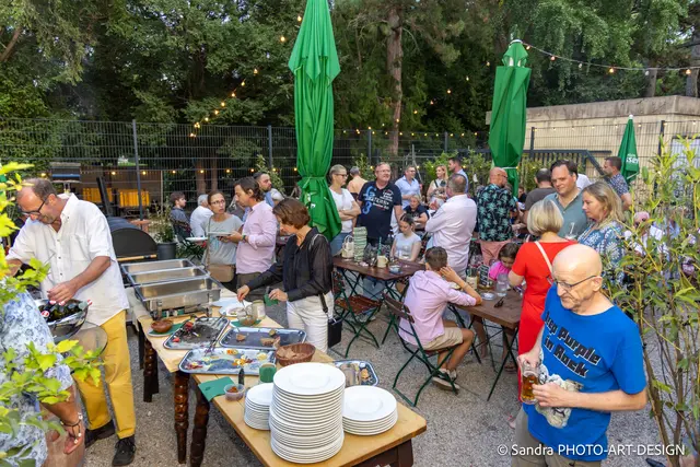 Gefeiert wurde bis in den Abend.  | Foto: Sandra Oblak