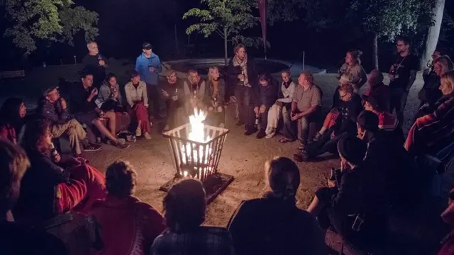 Feuergespräch | Foto: Karl Satzinger
