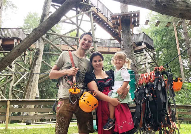 Spielerische Unterhaltung an frischer Luft erwartet die Besucher des Familienfest in der Walderlebniswelt Klopeiner See. | Foto: Walderlebniswelt Klopeiner See.