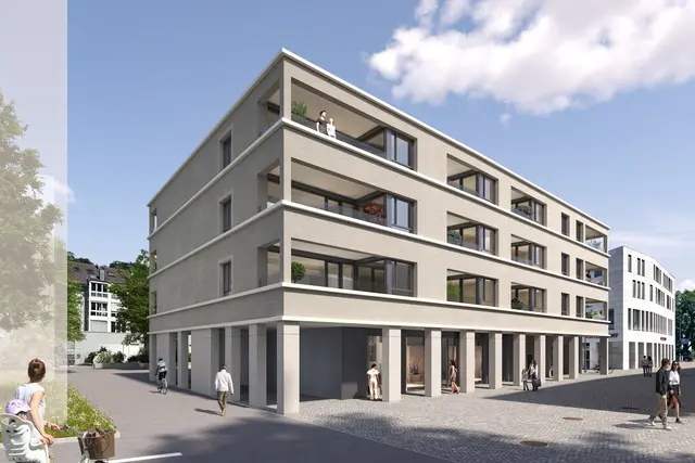 Das neue Wohnquartier in der Wichnergasse in Feldkirch zeichnet sich durch gute Infrastruktur aus. | Foto: WeTo Design