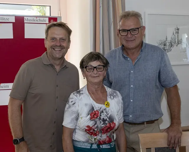 Von links: Leimlehner Johann, SPÖ Gemeinderat Ernsthofen, teilnehmende Bürgerin Arbeitsgruppe, Manfred Gaßner, VzBgm Ernsthofen. | Foto: SPÖ Ernsthofen