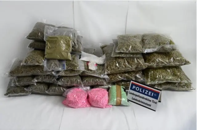 Cannabis ist nach wie vor die meistkonsumierte Droge.  | Foto: Polizei Tirol