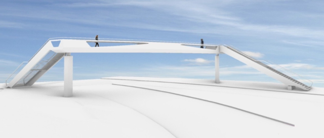 Während der gesamten Bauzeit bleibt der bestehende Steg – mit Ausnahme einer kurzen Phase – geöffnet. | Foto: Tragwerkstatt ZT GmbH