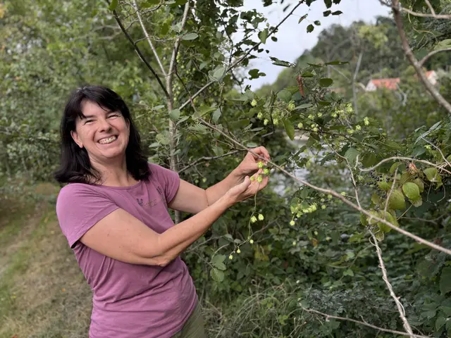 Biosphärenpark-Botschafterin Doris Maier vermittelt Wildkräuterwissen aus den Murauen. | Foto: MeinBezirk Gerda Sammer-Schmidt
