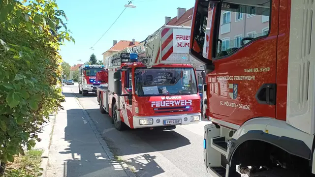 Allarmierung wegen Zimmerbrand in St. Pölten. | Foto: FF St. Pölten-Stadt