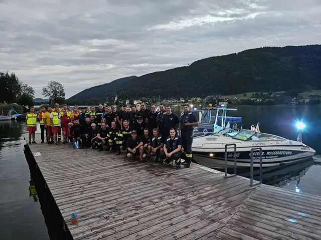 Insgesamt 40 Kameradinnen und Kameraden nahmen an der Einsatzübung der Freiwilligen Feuerwehr Bodensdorf-Tschöran teil. | Foto: FF Bodensdorf-Tschöran 