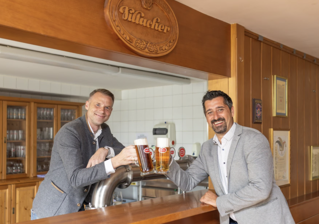 Franz Huditz und Oliver Plieschnig freuen sich auf die neue Ära. | Foto: Wolfgang Handler