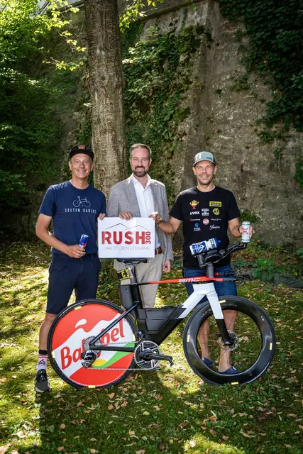 Auch Landeshauptfrau-Stellvertreter Stefan Schnöll, freut sich, dass der RUSH300 in Saalfelden Leogang stattfindet. | Foto: RUSHdieSERIE