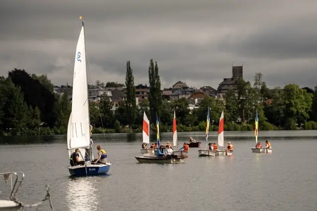 Einige Kinder machten sogar den Segelschein (A-, beziehungsweise JA-Schein). | Foto: Lukas Klima