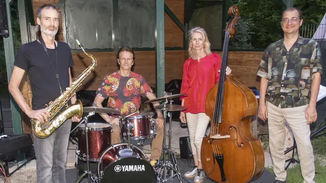 Peter "Nag" Natterer, Florian Tuchacek, Gina Schwarz, Nikola Stanosevic | Foto: Gerhard Maly