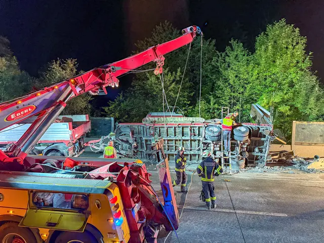 Die Bergung dauerte mehr als sechs Stunden. | Foto: Christian Stoxreiter