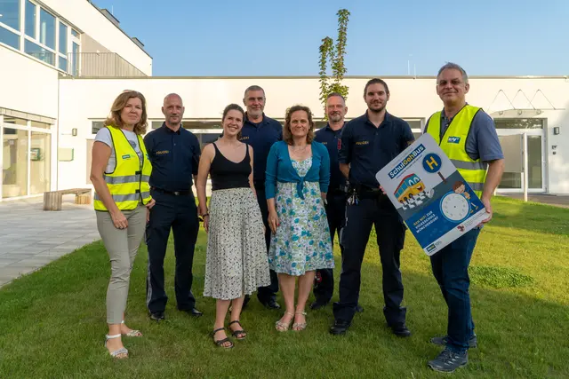 Im Vorjahr startete in Münchendorf der erste SchulGehBus. | Foto: Kurt Mayer