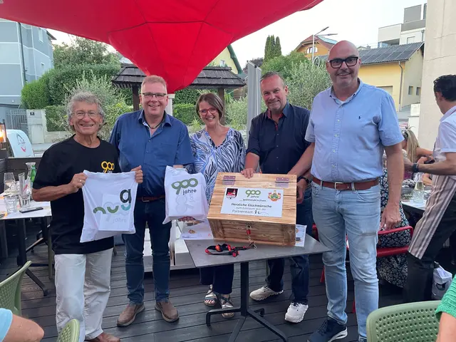 Die Gallneukirchner feierten gemeinsam ihr 900-Jahr-Jubiläum.