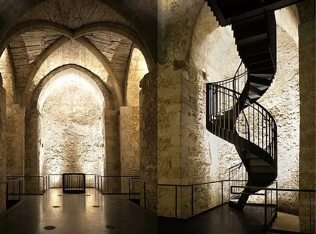 Die Virgilkapelle unter dem Stephansplatz kam beim Bau der U-Bahn zum Vorschein. Die Westwand wurde dabei beschädigt. | Foto: bwmarchitects