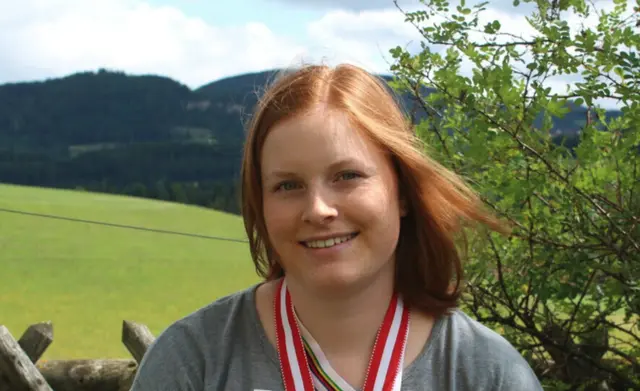 ÖSV-Talent Lisa Grill. Dieses Foto von ihr machten wir im Sommer 2019, als wir die Tamswegerin privat besuchen konnten. | Foto: Andrea Jerkovic