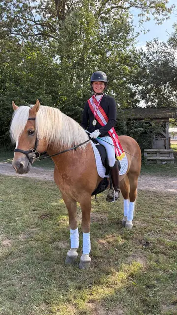 Elisabeth Planka von der Sportunion Reitergruppe schöder konnte sich den Bundesmeistertitel sichern. | Foto: Emilie Sonnleitner