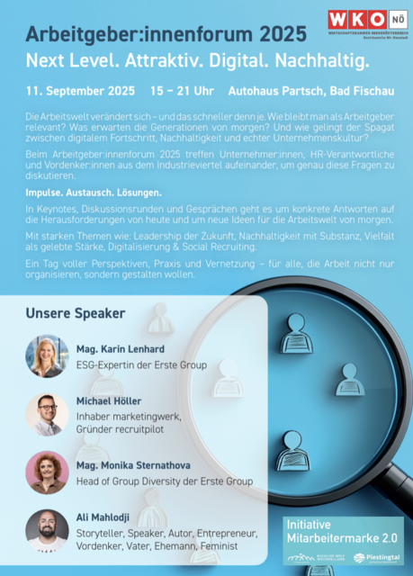 Arbeitgeberinnenforum 2025 | Foto: WKNÖ