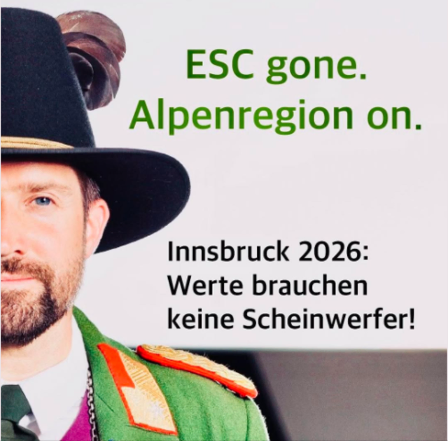 ESC gone. Alpenregion on. In den Augen der Schützen ist die Entscheidung des ORF eine Chance. | Foto: Facebook: Thomas Sauer