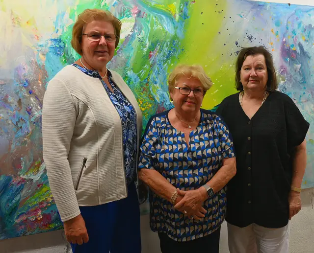 vlnr.: Ilse Schachinger, Christine Danninger, Christine Hirschberg