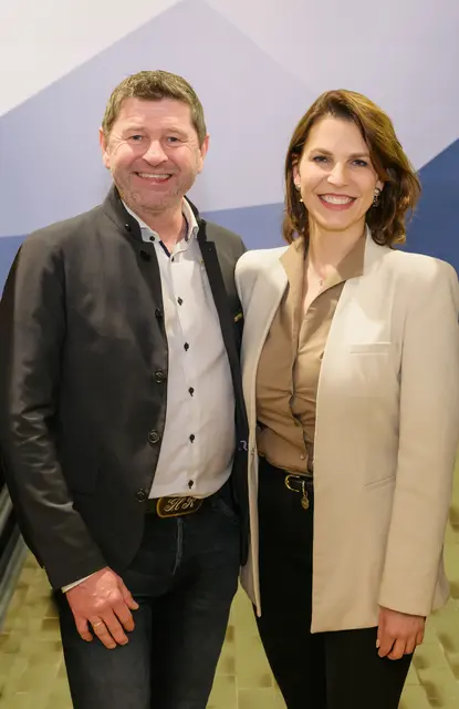 Hannes Rainer und Karoline Edtstadler | Foto: ÖVP Salzburg