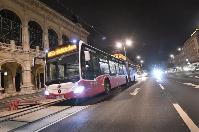 Das Nachtbus-Angebot für Floridsdorf und die Donaustadt wird aufgebessert. | Foto: Johannes Zinner