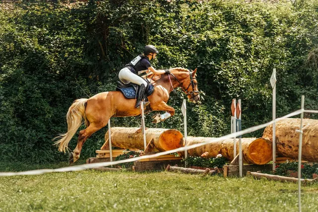 Valentina Harich auf ihrem Pferd Bel Ami. | Foto: Rinnhofer