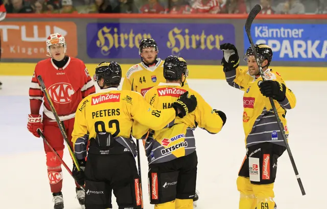 Tor für Wien, Hackl erzielte das 1:0 für die Capitals. | Foto: MeinBezirk.at
