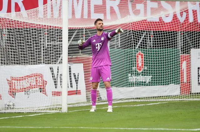Verlässlicher Vertreter zwischen den Pfosten: Sven Ulreich führte die Bayern als Kapitän aufs Feld. | Foto: Peter Leitner