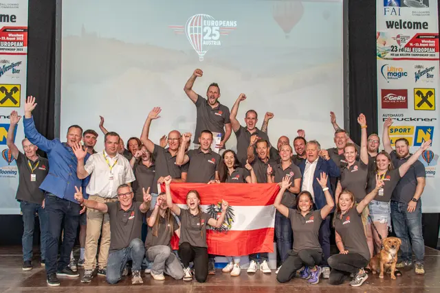 Das gesamte Österreichische Team. | Foto: Florian Auer - Fotoschnappschuss.com