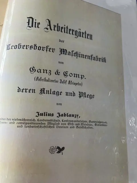 Die Arbeiterwohnhäuser der LMF waren mit Gartenanlagen ausgestattet, wie aus historischen Schriften hervorgeht. | Foto: Gabriela Stockmann