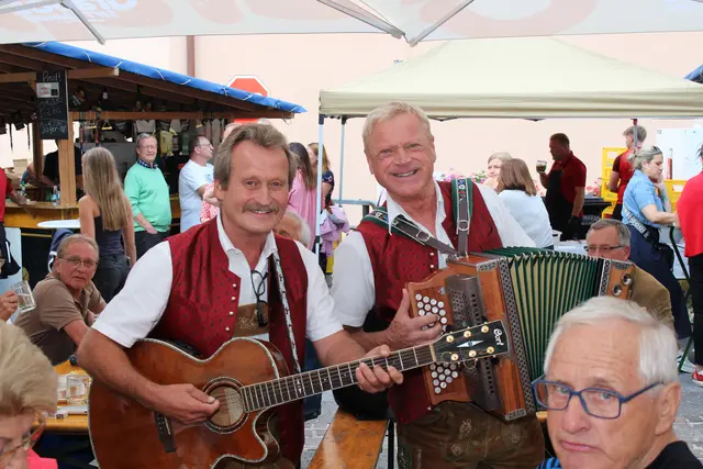 Das Stubalmduo sorgte für Stimmung. | Foto: Patrick Marcher