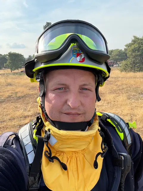 Gerhard Zwinz im Einsatz in Montenegro. | Foto: SID Team-LFKDO NÖ