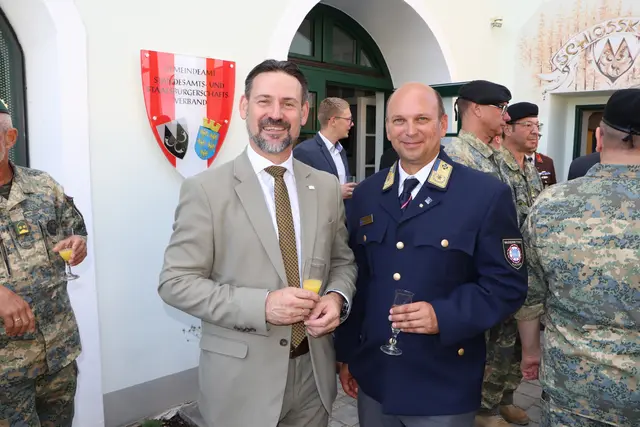 Fritz Ofenauer und Markus Schimböck. | Foto: Tanja Handlfinger