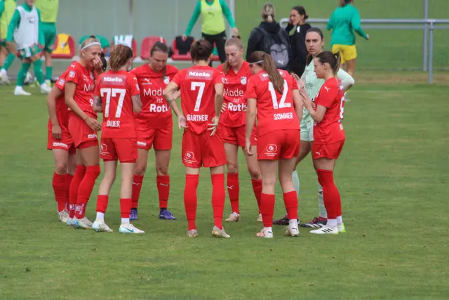 Die Wildcats verloren zu Hause im eigenen Stadion gegen Rapid Wien mit 0:3. | Foto: MeinBezirk/Hofmüller