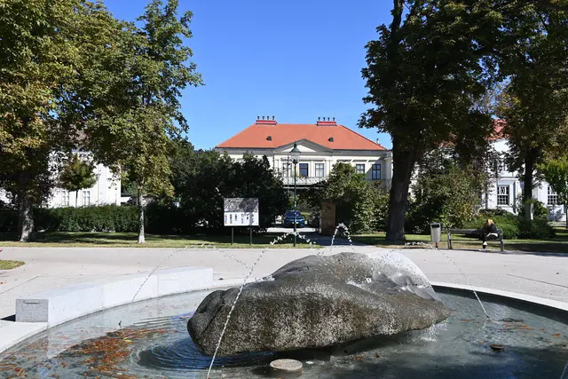 Brunnen beim Bahnhof