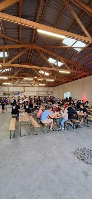 Gut besucht - in der Halle der Familie Pall. | Foto: FF Eggersdorf