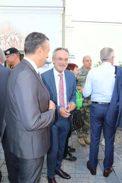 Thomas Kraushofer und Josef Kronister. | Foto: Tanja Handlfinger