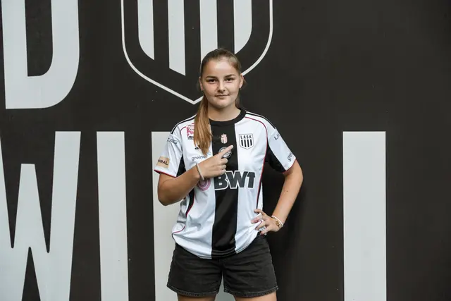 Siena Breitwieser zeigt jetzt beim LASK, was sie drauf hat. | Foto: LASK