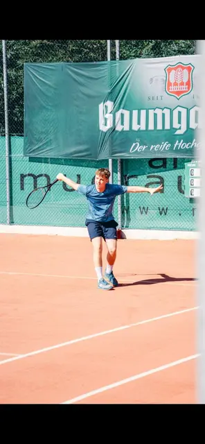 David Dullinger war im Tennis bereits erfolgreich. | Foto: Dullinger