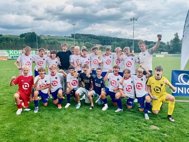Die U 15 des Turn- und Sportvereins Bad Waltersdorf durfte sich über den Sieg beim Fußball-Kids Cup 2025 freuen. | Foto: TUS Bad Waltersdorf