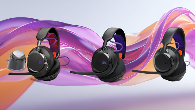 v.r.n.l. das JBL Quantum 250, das JBL Quantum 650 und das Oberklasse-Gaming-Headset JBL Quantum 950. | Foto: JBL