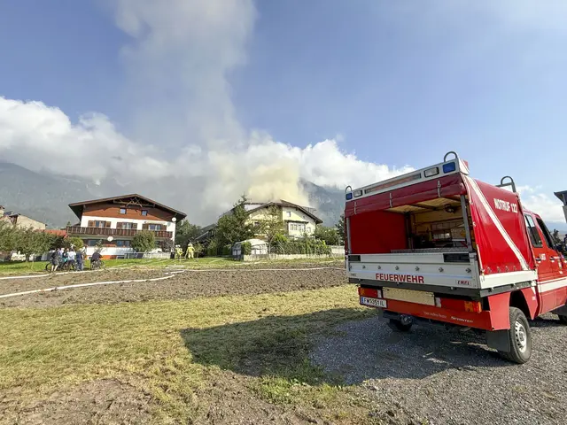 Brand in Thaur  | Foto: Zeitungsfoto.at