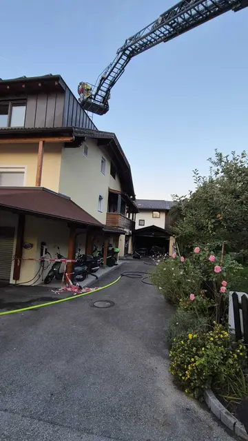 Brand in Thaur  | Foto: Zoom Tirol