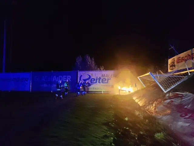 Die Freiwilligen Feuerwehrer konnten den Brand löschen. | Foto: FF Peilstein