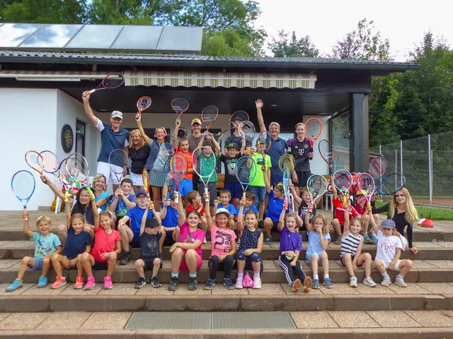 Yeah! So sehen fröhliche Kinder und Jugendliche nach drei Tennistagen aus. | Foto: UTC St. Marien