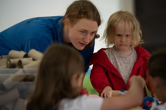 Basteln am Kindernachmittag | Foto: Stadtkapelle Klosterneuburg