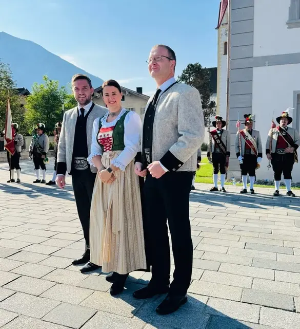 LAbg./Bgm. Mainusch und Bgm. Unterweger mit Landesrätin Astrid Mair.  | Foto: Gem. Kaltenbach