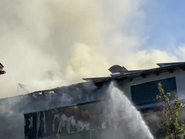 Brand in Thaur  | Foto: Zeitungsfoto.at